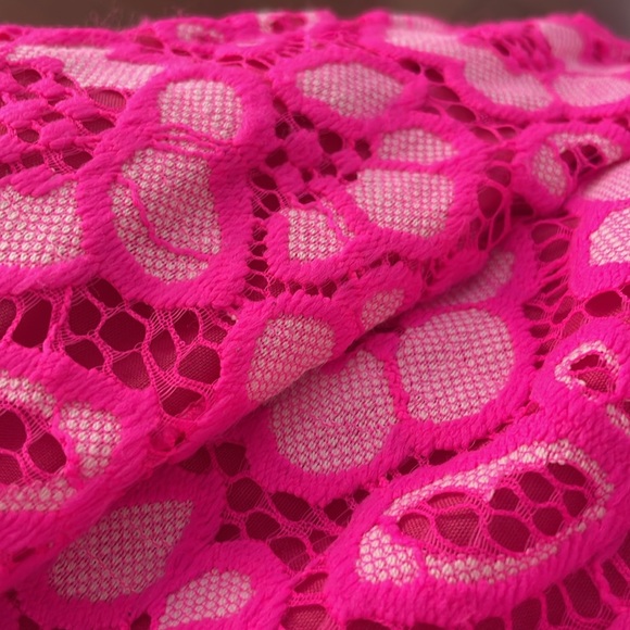 Bright Pink eyelet dress - Picture 8 of 9